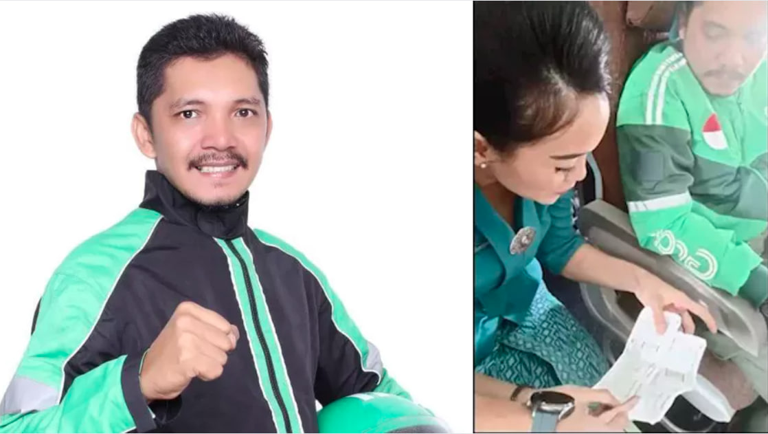 Erwin Siahaan Mendadak Viral Karena Mengenakan Jaket Ojol