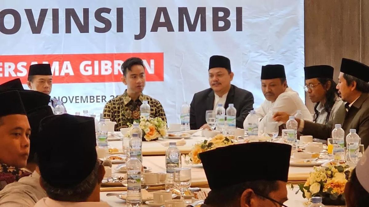 Bertemu Ulama Jambi, Gibran Bahas Program Dana Pesantren