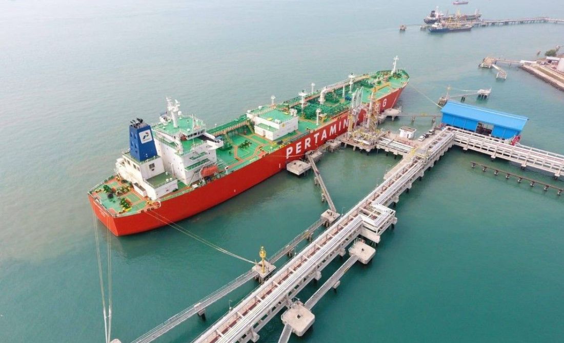 Pertamina Kenalkan Tanker Gas Raksasa Baru dari Korsel